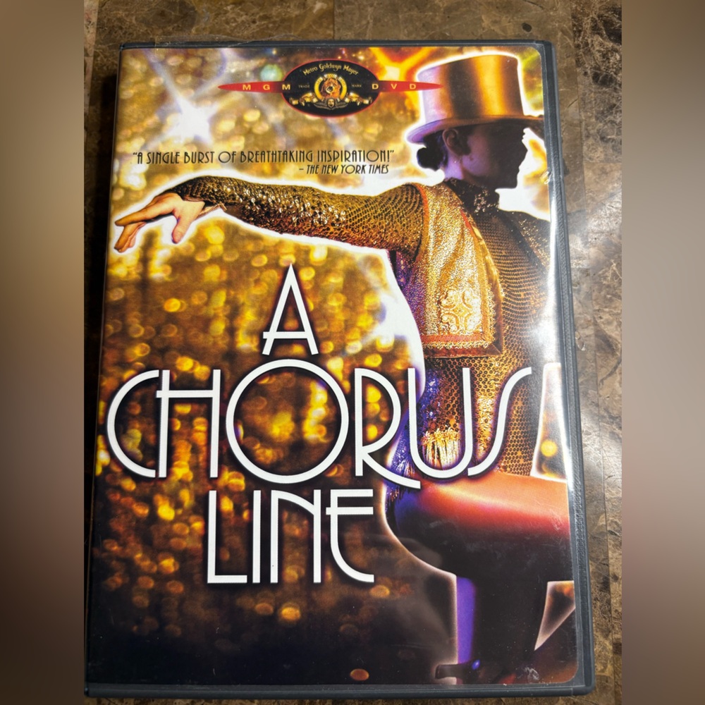 A Chorus Line DVD - MGM Gold  Broadway Featuring Michael Douglas
